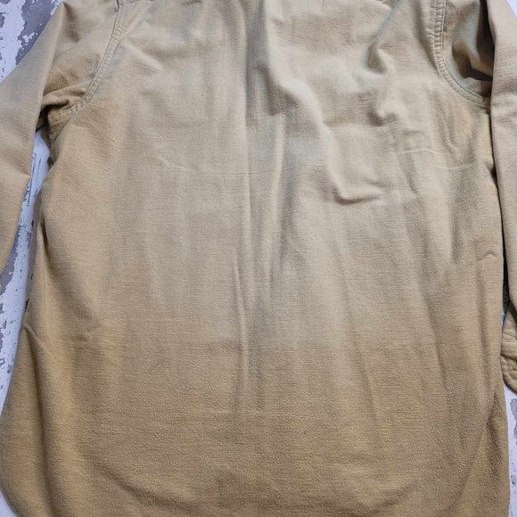 2377 Woolrich Yellow Men's LS Flannel Button Down Size XL - Picture 2 of 7